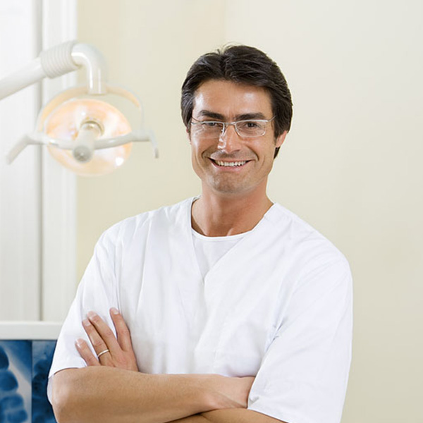 dentist smiling