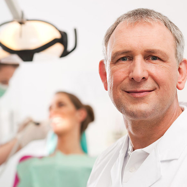 dentist at office